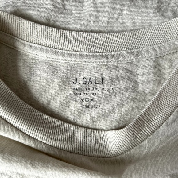 J. Galt Malibu Cropped Graphic Tee PacSun - Picture 6 of 6